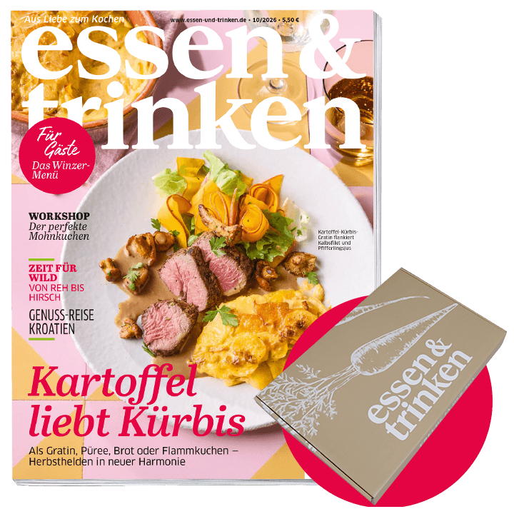 essen & trinken Geschenk-Abo für 1 Jahr mit Geschenkbox