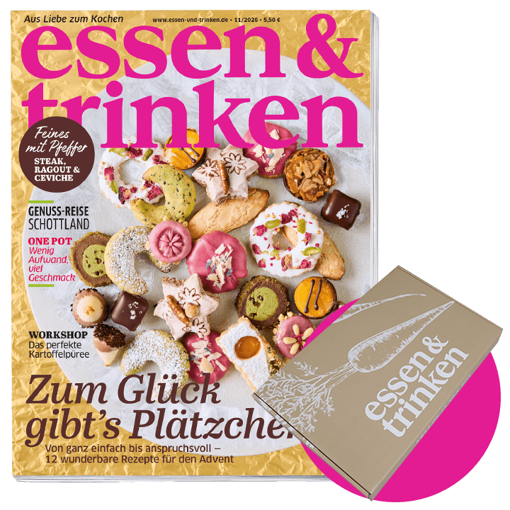 essen & trinken Geschenk-Abo für 1 Jahr mit Geschenkbox