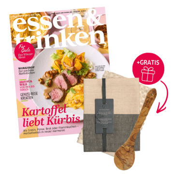 6 Ausgaben essen & trinken + gratis Prämien-Set