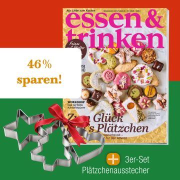 3 Hefte mit Plätzchenausstecher-Set für 11,60 €