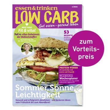 Low Carb Cover Mini-Abo "zum Vorteilspreis"