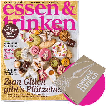 essen & trinken Geschenk-Abo für 1 Jahr mit Geschenkbox