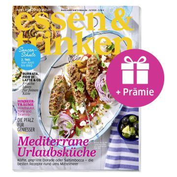 essen & trinken Geschenk-Abo mit Prämie (Abbildung Cover mit Geschenk-Symbol)