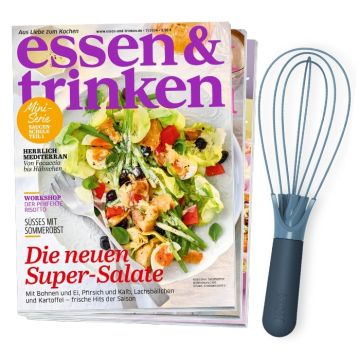 essen & trinken Cover + Joseph Joseph Schneebesen