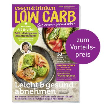 Low Carb Cover Mini-Abo "zum Vorteilspreis"