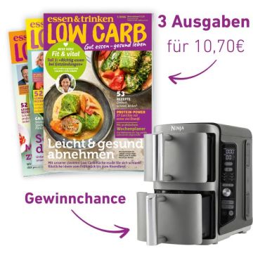 3 Ausgaben nur 10,70€ + Gewinnchance auf Ninja Heißluftfritteuse