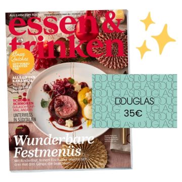essen & trinken aktuelles Cover + 35€ Douglas-Gutschein
