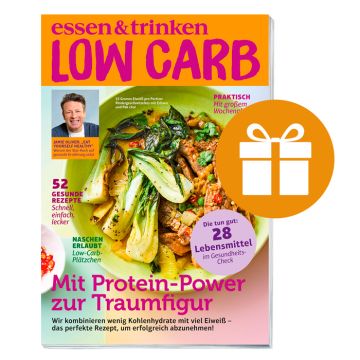Abbildung Low Carb Cover mit Geschenk-Icon