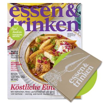 essen & trinken Geschenk-Abo für 1 Jahr mit Geschenkbox