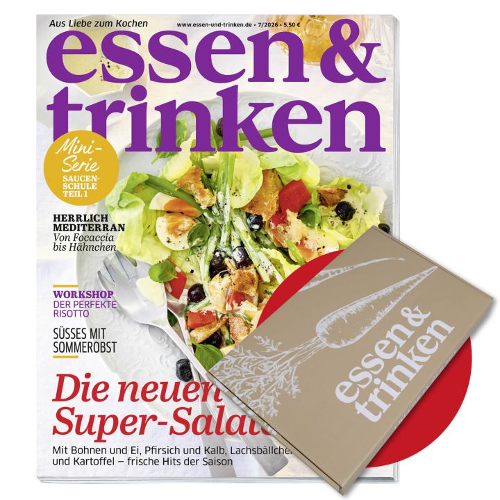 essen & trinken Geschenk-Abo f&uuml;r 1 Jahr mit Geschenkbox