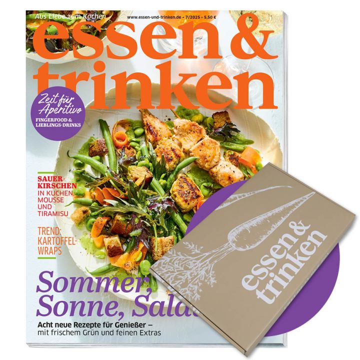 essen & trinken Geschenk-Abo für 1 Jahr mit Geschenkbox