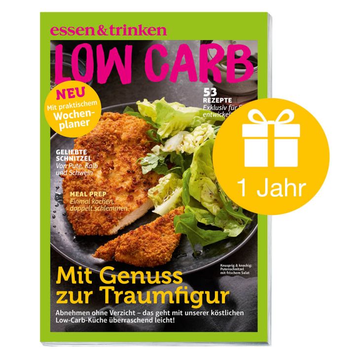Geschenk-Abo für 1 Jahr – Low Carb