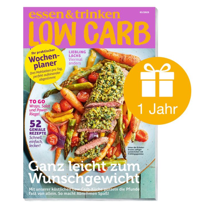 Geschenk-Abo für 1 Jahr – Low Carb
