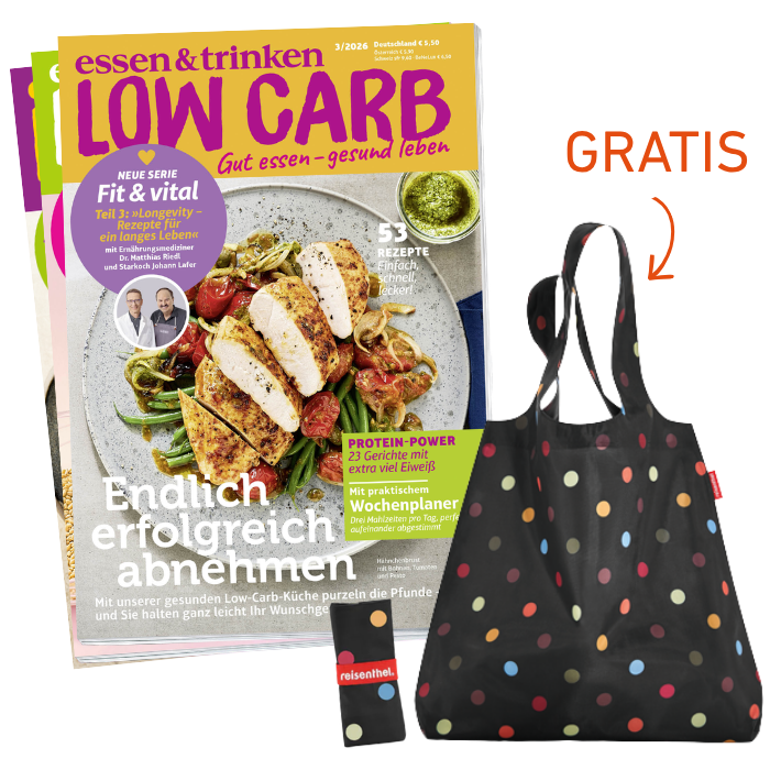 12x essen & trinken f&uuml;r 62,40&euro; + gratis Reisenthel Carrybag