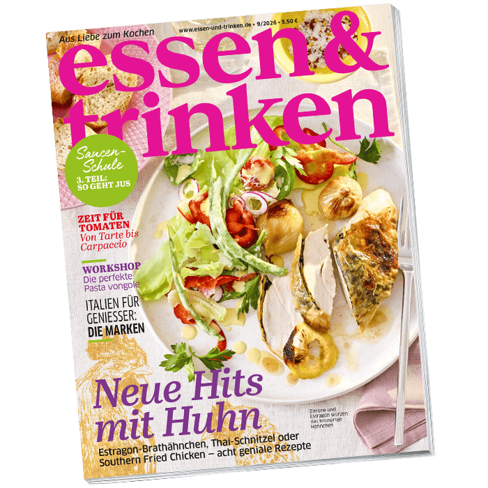 Cover der aktuellen Ausgabe von essen & trinken