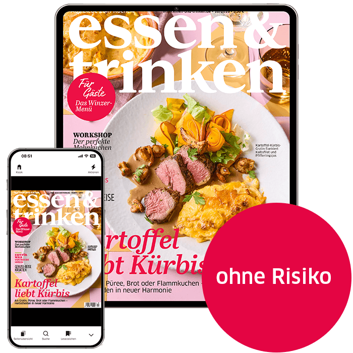 Gratis essen & trinken Ausgabe kostenlos testen!