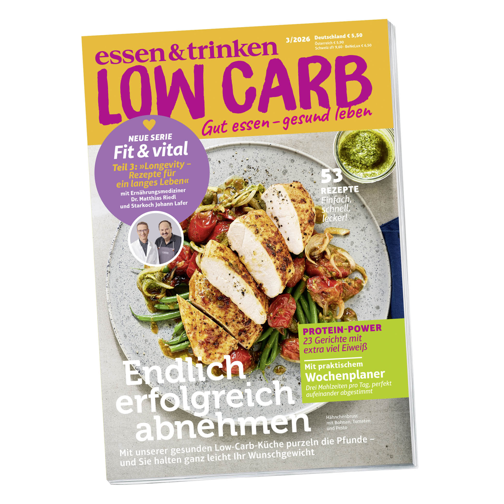 Cover der aktuellen Ausgabe von Low Carb